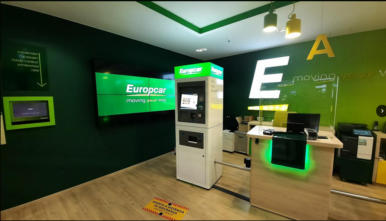 Europcar Premium Pick-Up Selbstbedienungsschlüsselausgabe
