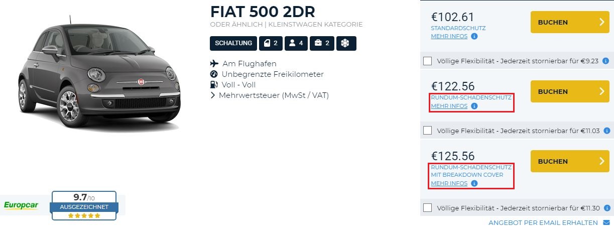 Rundum-Schadenschutz